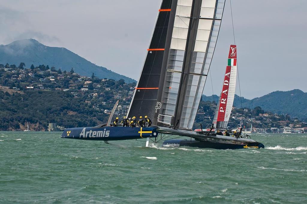  - Louis Vuitton Cup, Semi-Final 1, August 6, 2013 © Chuck Lantz http://www.ChuckLantz.com